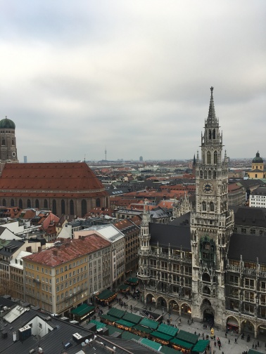 view of Marienplatz, Munich // The Little Edition
